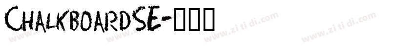 ChalkboardSE字体转换