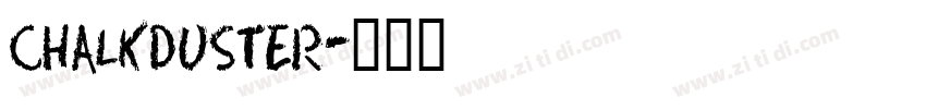 chalkduster字体转换