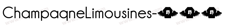 ChampaqneLimousines字体转换
