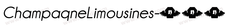 ChampaqneLimousines字体转换