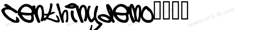 centhinydemo字体转换