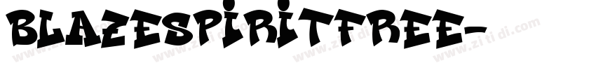 BlazeSpiritFree字体转换