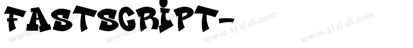 FastScript字体转换
