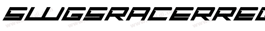 SlugsRacerRegular字体转换