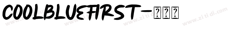 CoolblueFirst字体转换