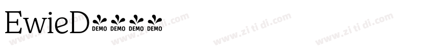 EwieD字体转换