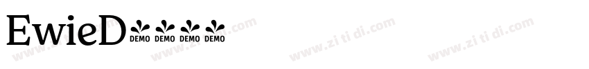 EwieD字体转换