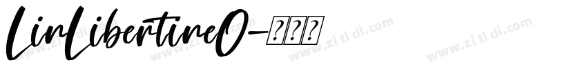 LinLibertineO字体转换