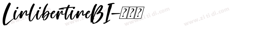 LinlibertineBI字体转换