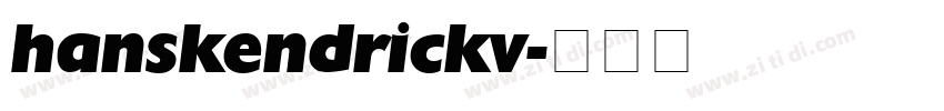 hanskendrickv字体转换
