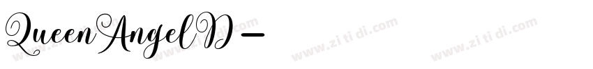 QueenAngelD字体转换