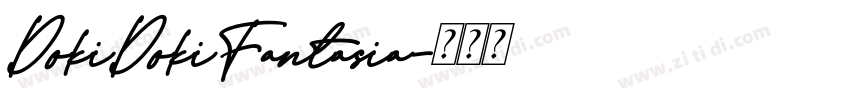 DokiDokiFantasia字体转换