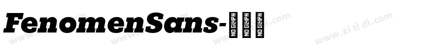 FenomenSans字体转换
