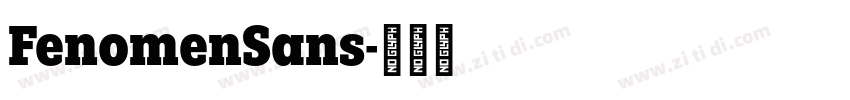 FenomenSans字体转换