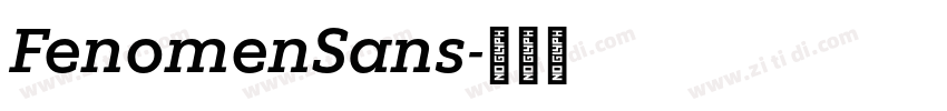 FenomenSans字体转换