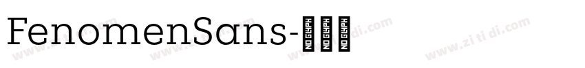FenomenSans字体转换