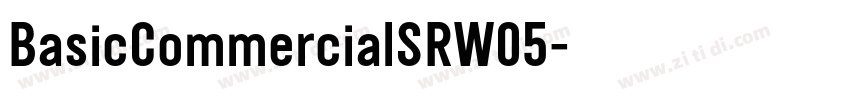 BasicCommercialSRW05字体转换