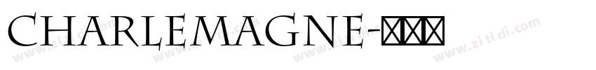 charlemagne字体转换