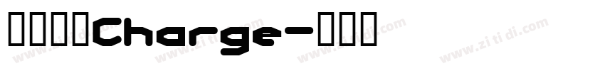 充电字体Charge字体转换