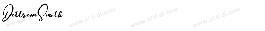 DettreonSmith字体转换