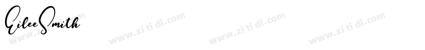 EileeSmith字体转换