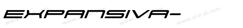Expansiva字体转换