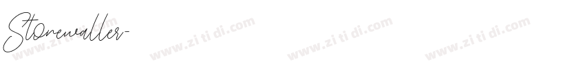 Stonewaller字体转换