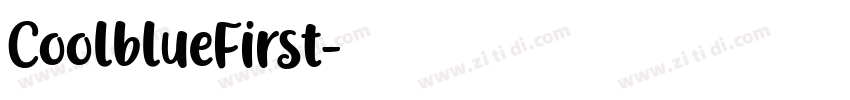 CoolblueFirst字体转换