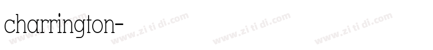 charrington字体转换
