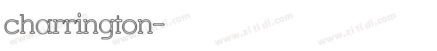 charrington字体转换