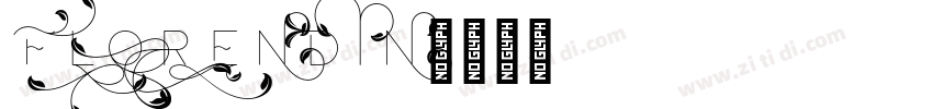 Florendin字体转换