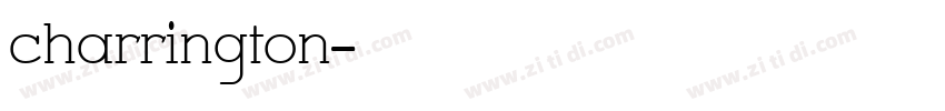charrington字体转换