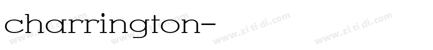 charrington字体转换