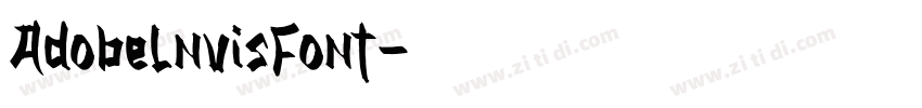 AdobelnvisFont字体转换