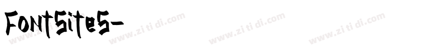 FontSiteS字体转换