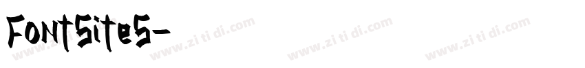 FontSiteS字体转换
