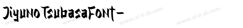 JiyunoTsubasaFont字体转换