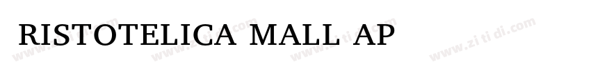 AristotelicaSmallCap字体转换