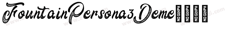 FountainPersona3Deme字体转换