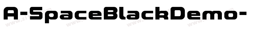 A-SpaceBlackDemo字体转换