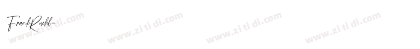 FrankRuehl字体转换