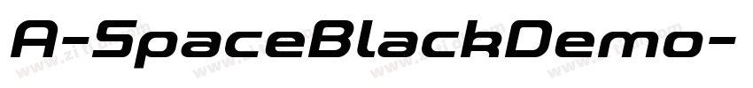 A-SpaceBlackDemo字体转换