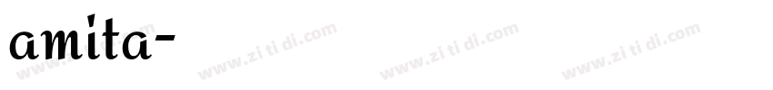 amita字体转换