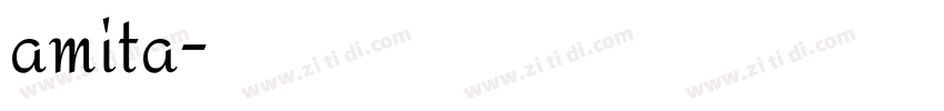 amita字体转换
