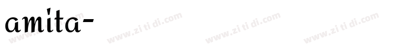 amita字体转换
