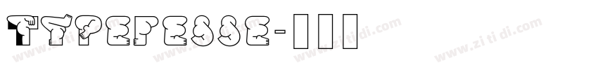 Typefesse字体转换