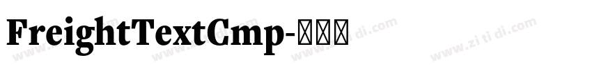 FreightTextCmp字体转换