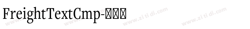 FreightTextCmp字体转换