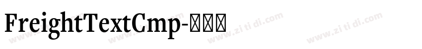 FreightTextCmp字体转换