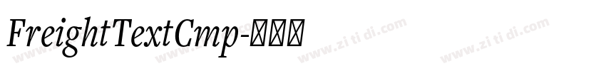 FreightTextCmp字体转换